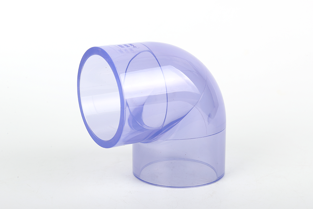 梅里斯达斡尔族透明 90 度弯头